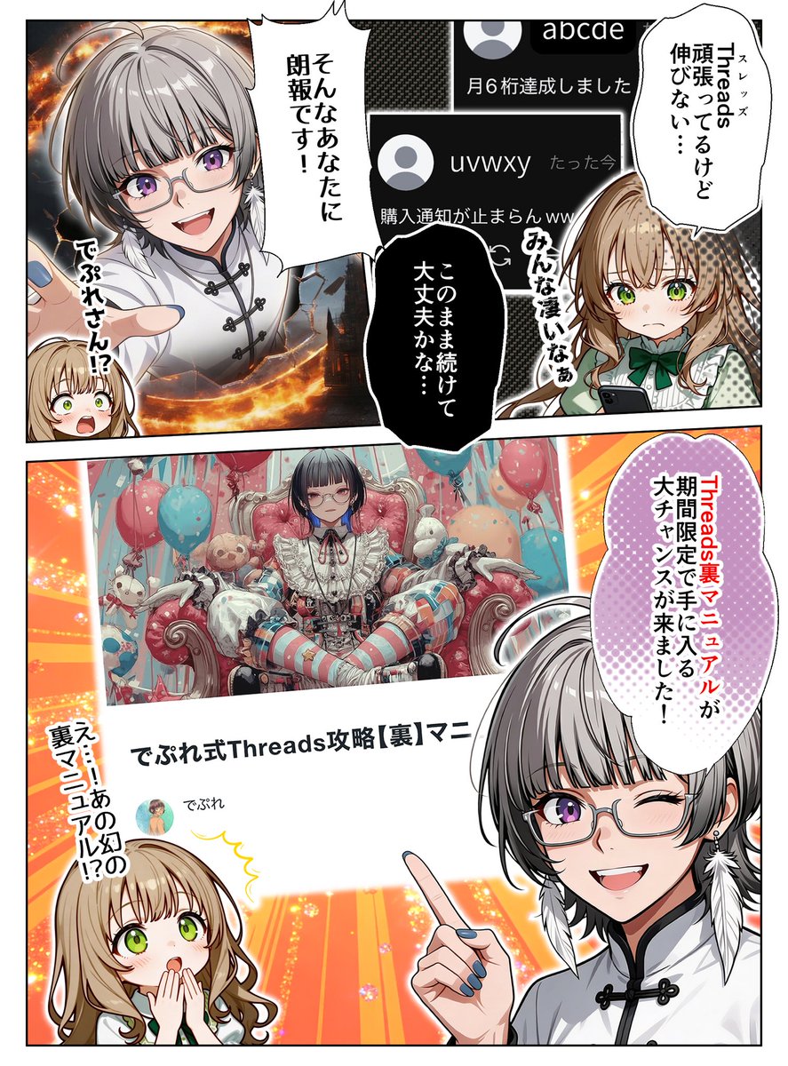 ぴーまん | 広告・ビジネス向けAIマンガ家 tweet media