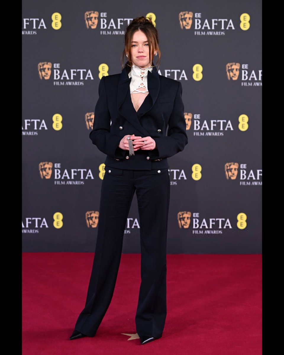 Milly Alcock stuns at the 2026 BAFTA Film Awards 🏆