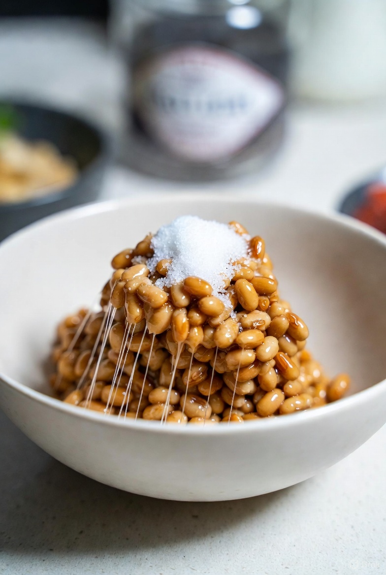 「納豆に砂糖をかけて食べる風習がある」

道東・東北の一部地域に伝わる食べ方。

砂糖を加えることで粘り気が増しフワフワになり、甘みと旨みの均衡が取れた味に！SNSでは「意外とイケる」などの声多数。

冬場に醤油が凍った時に、代わりに砂糖を加えたのがルーツだそう。#北海道あるある