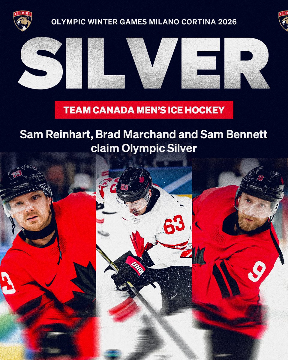 Reinhart, Marchand and Bennett secure Olympic silver with Team Canada 🇨🇦