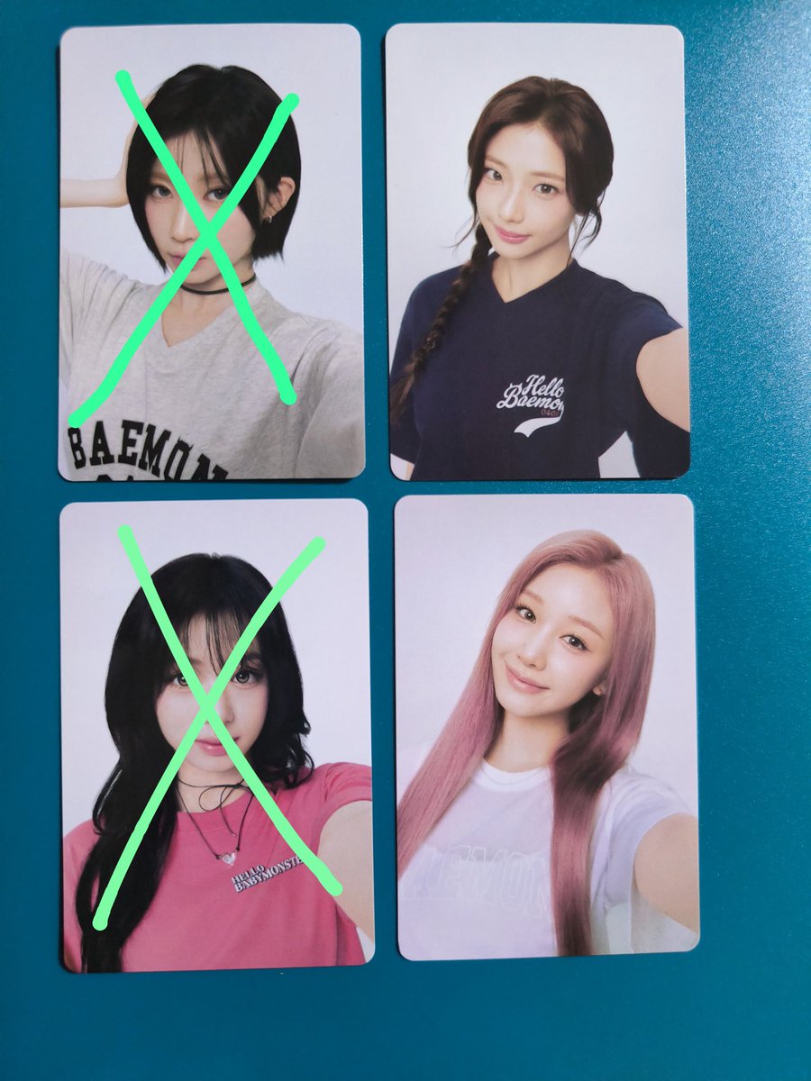 #WTS UNIQLO X BABYMONSTER

Photocard 
. Ruka 25k
. Pharita 25k

Take all 40k

Dom Bekasi 
COD or kirim2 ok

#uniqlo #babymonster #photocard

babymonster ruka rora chiquita ahyeon rami asa pharita