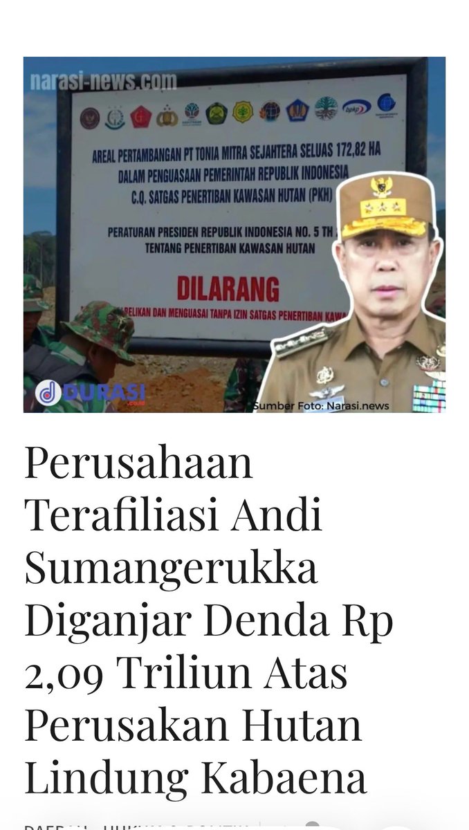 Dua GUBERNUR TERKAYA Pelaku Illegal Mining. Tapi APH hanya mengurus perusahaannya…Orangnya TETAP MENJABAT dengan SADAAP