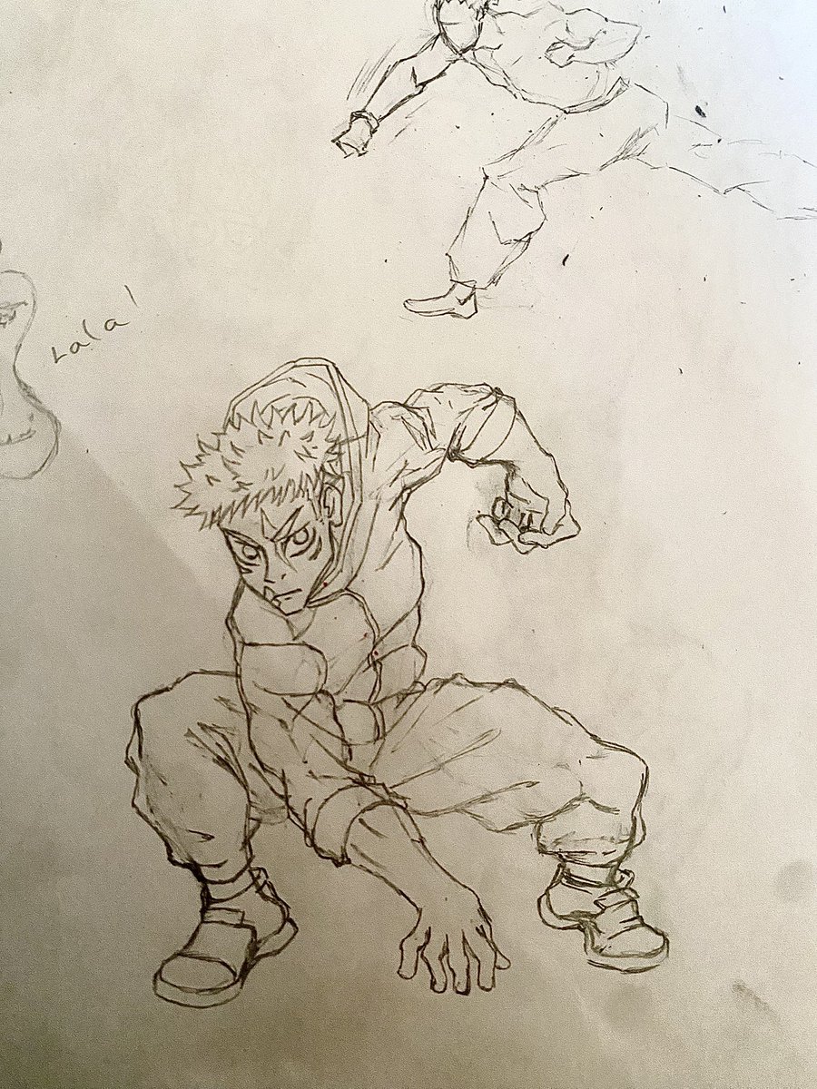 Yuji itadori sketch