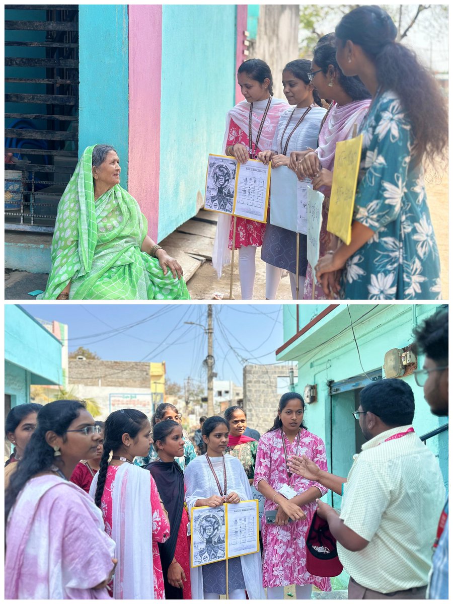 gpcetofficial's tweet image. GPCET NSS Unit Special Camp 🚀

Day 4: Awareness on "Avoid Plastic" 

NSS volunteers spreading the message at Pasapula Village 🚫♻️ Let's join hands to reduce plastic waste and make our planet greener! 🌿

 #AvoidPlastic #Sustainability #NSSCamp #EcoFriendly #PlasticFree #GPCET