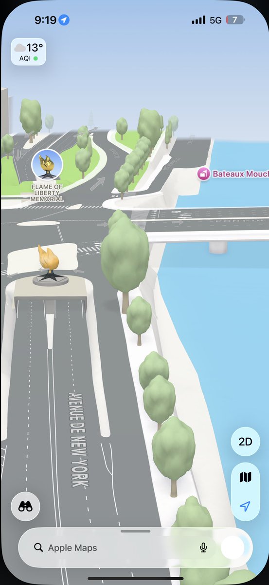 TheAppleDesign's tweet image. Here’s why Apple Maps is far better than Google Maps