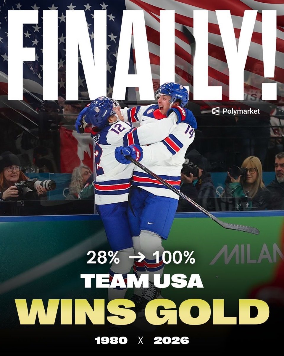 MossWard's tweet photo. USA WINS CANADA AS OLYMPIC CHAMPIONS 🇺🇸

miracle on ice energy

history was made today https://t.co/VKXUbT7ox4