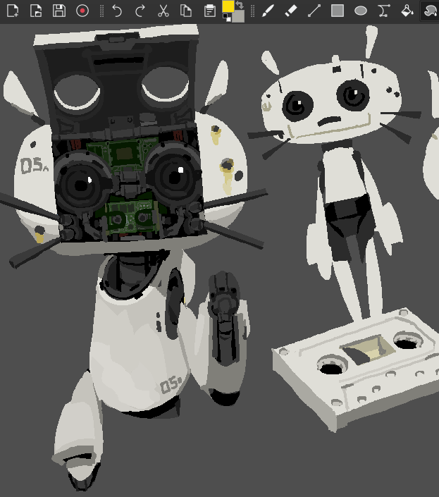 Can I get tips about drawing tech cluster ( engine / complex joint / shapes / paints etc ) from any Mech/robot artist out there? Manybe some gotcha moment you had that improved the visual a lot