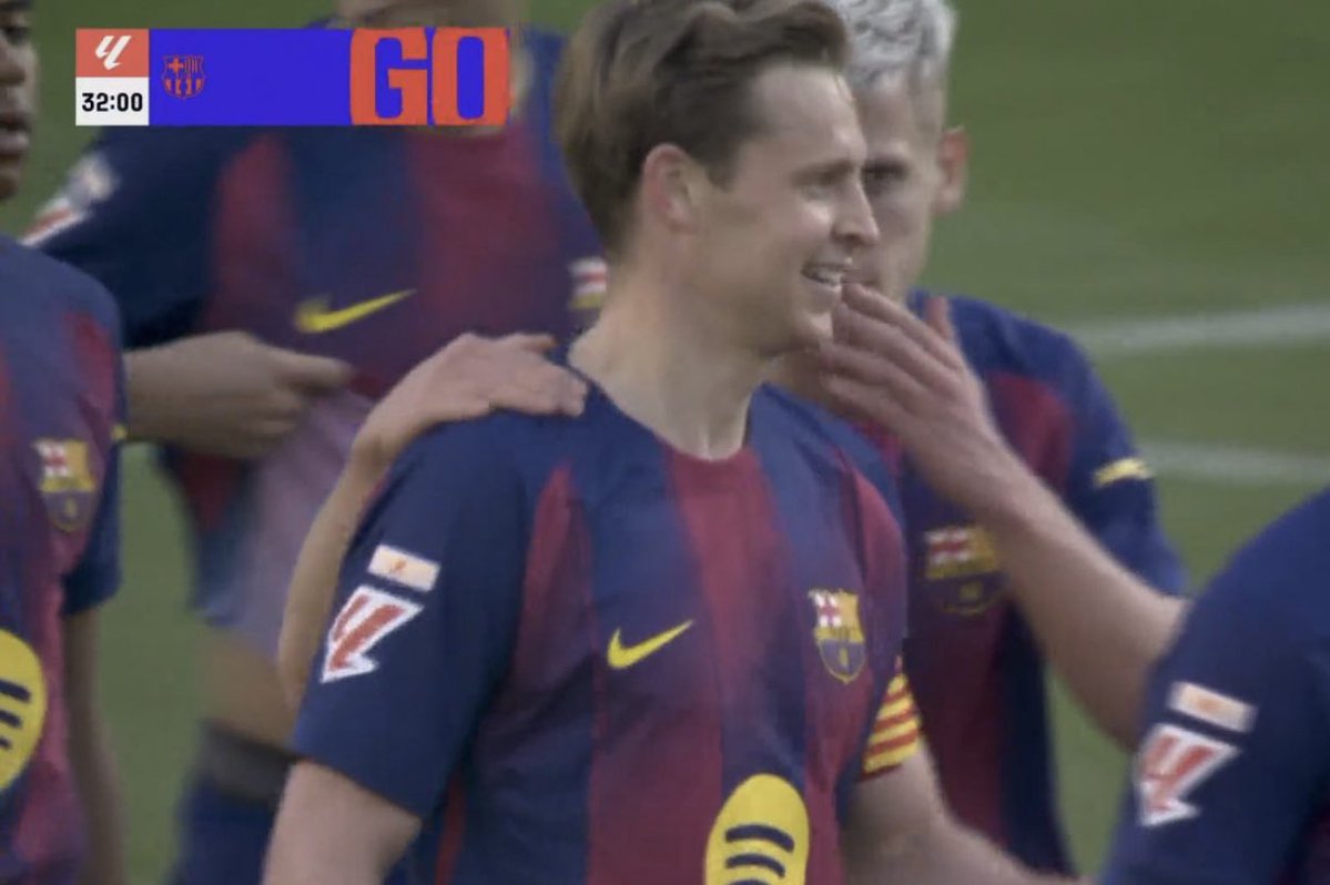 Golllll de DE JONG 2-0 

El Barça encarrila el partido