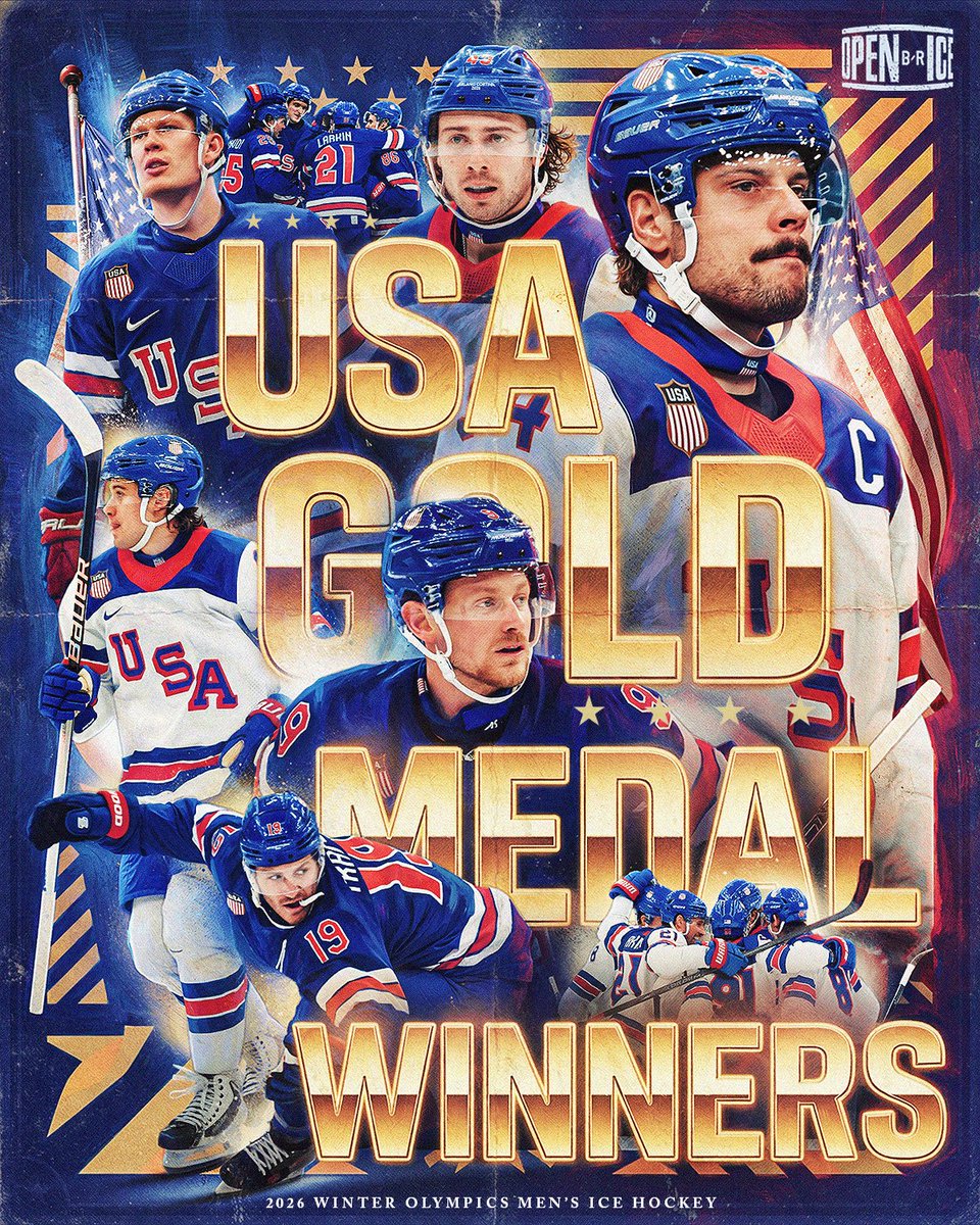 USA DEFEATS CANADA TO WIN THEIR FIRST MEN'S HOCKEY GOLD MEDAL SINCE 1980 🚨🇺🇸