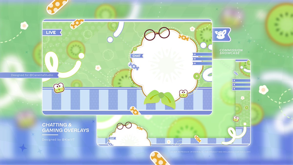 Overlays para <a href="/Kiwii_VT/">Kiwii 🥝🌱| Akari Live! ☆</a> :3

#commission #vtuberes #vtuber