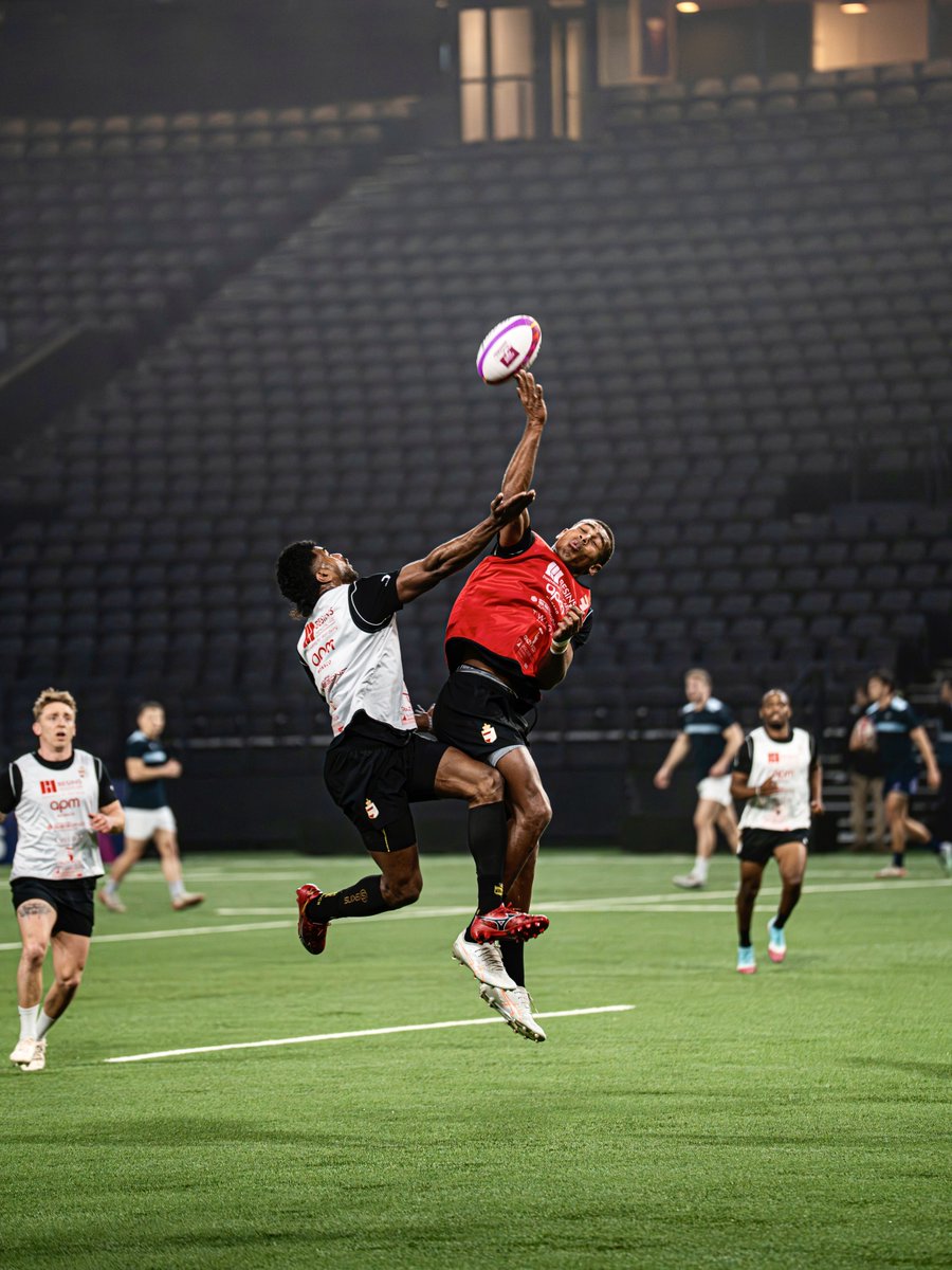 MonacoRugby7s's tweet photo. L’entraînement à Paris La Défense Arena.
#monacorugby7s #supersevens #equipe #competition #inextenso https://t.co/PpbWJe0yM6