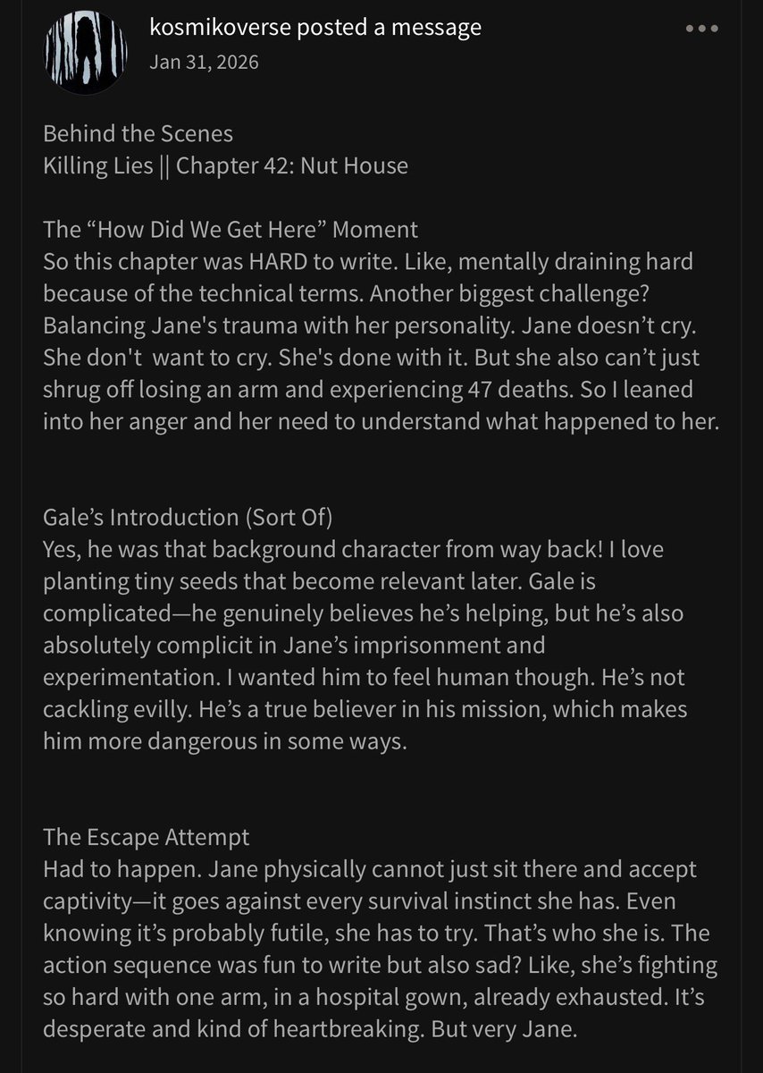 kosmikoverse's tweet photo. Read Chapter 42 of Killing Lies NOW

https://t.co/tvOJNOTUt6 https://t.co/AKDsMmi0Wt