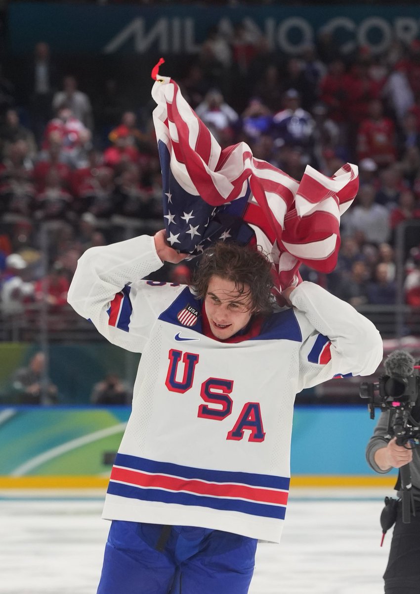 Jack Hughes: the first player in hockey history to have a Bar Mitzvah and a Golden Goal! Pretty cool!