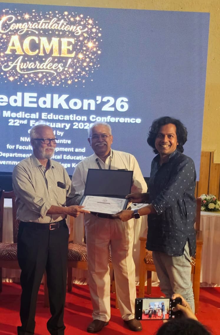 ram3481's tweet photo. Received ACME ( Advanced Course in Med Edu , NMC) certificate at MedEdKon at kottayam https://t.co/4sIkXKzsCS