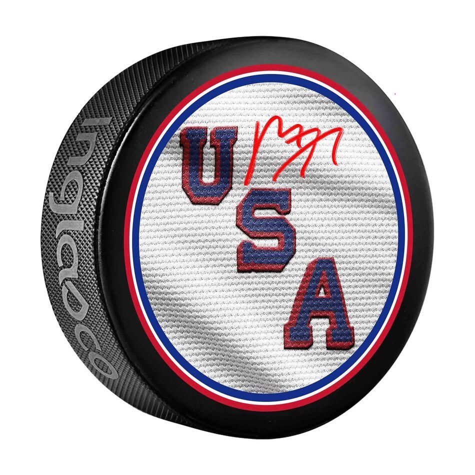Beniben95's tweet photo. Double gold for US hockey at the Olympics! The USA men knock off Canada for their first gold since 1980. Apparel items as well as some autographed pucks, mini-sticks, and photos are up on the site: 
https://t.co/mdCngTQXA2 

#GoldMedal #hockey #Olympics2026 #CANUSA #USA https://t.co/m04dJfI31q