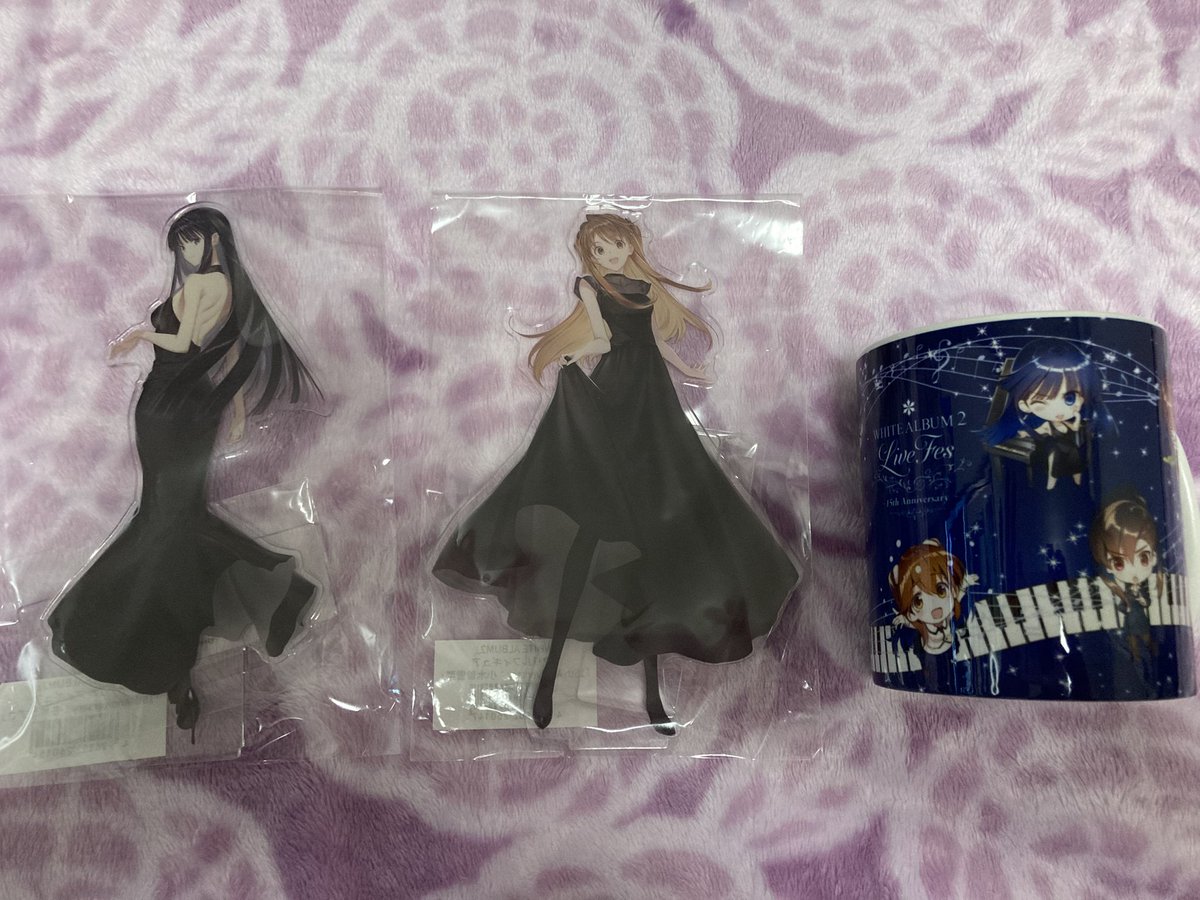 物販で購入した物。とりあえず目的だったCD各種は買えて良かったです