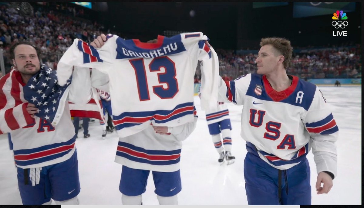 Rest easy Johnny Gaudreau this was for you❤️🇺🇸🇺🇸