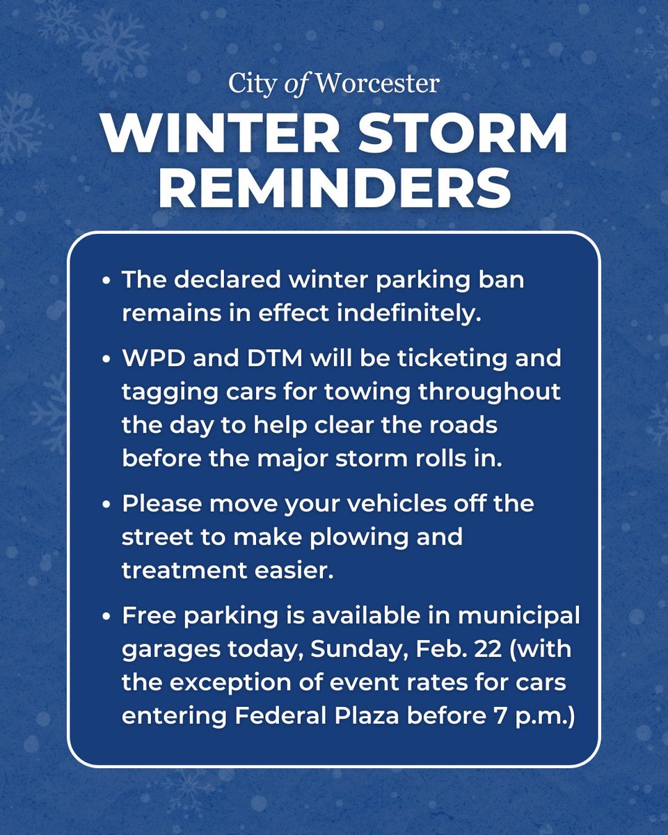 City of Worcester tweet media