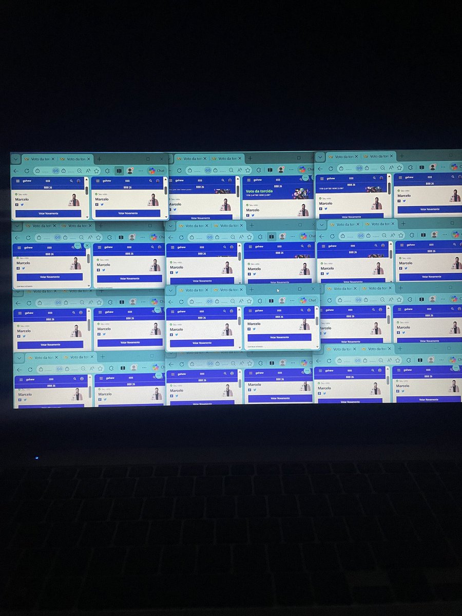 ReiDaVotacao's tweet image. #TeamRenault #TeamTiaMilena Descobri um jeito de dividir uma aba em duas no computador/notebook. Quem quiser aprender, me chama na DM!

Ex: se você vota com 6 abas no PC, usando esse método você vai conseguir usar 12 abas. Ou seja, mais votos!

RT PARA ESPALHAR