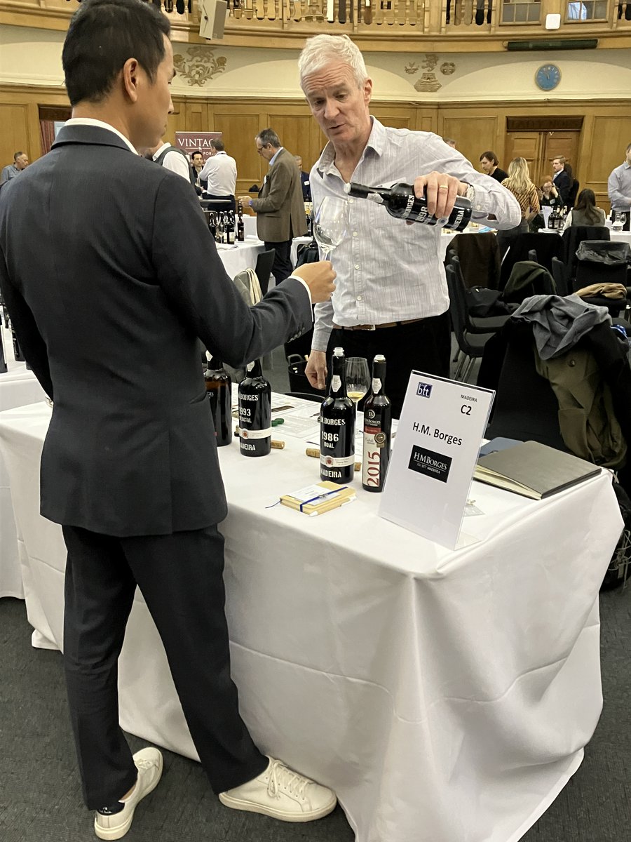 thebft's tweet photo. H M Borges will be back again for #thebft2026. Taste their 20 year old Verdelho. Highly rated by Decanter magazine, will it be on your list of wines to taste this year?

Join us at #thebft2026. The ultimate celebration of fortified wines.

https://t.co/pThQefLV1A https://t.co/yZvO3MMOSY