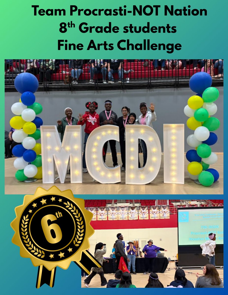 Sam Houston Middle School tweet media