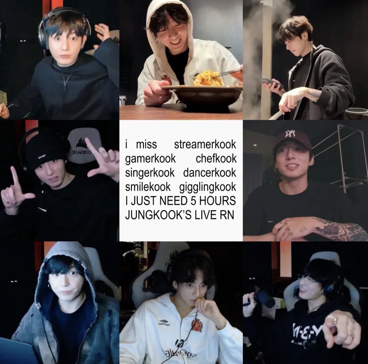 i miss JK🌟 started their LIVE notification :(