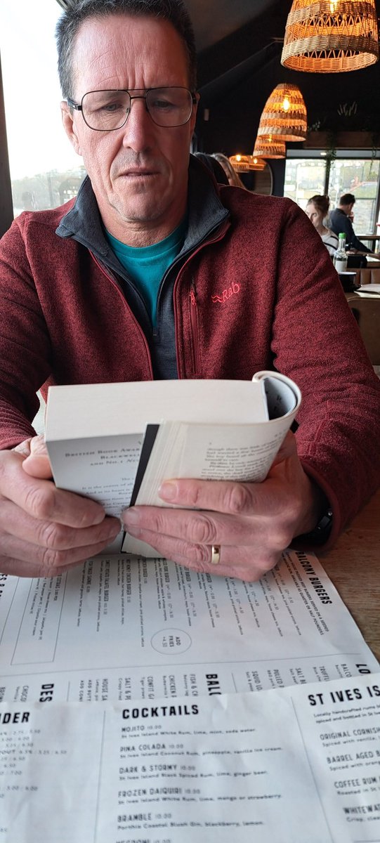 Just purchased from <a href="/stivesbooks/">stivesbookseller</a> and my husband is straight into it. Babel by <a href="/kuangrf/">Rebecca F. Kuang</a>