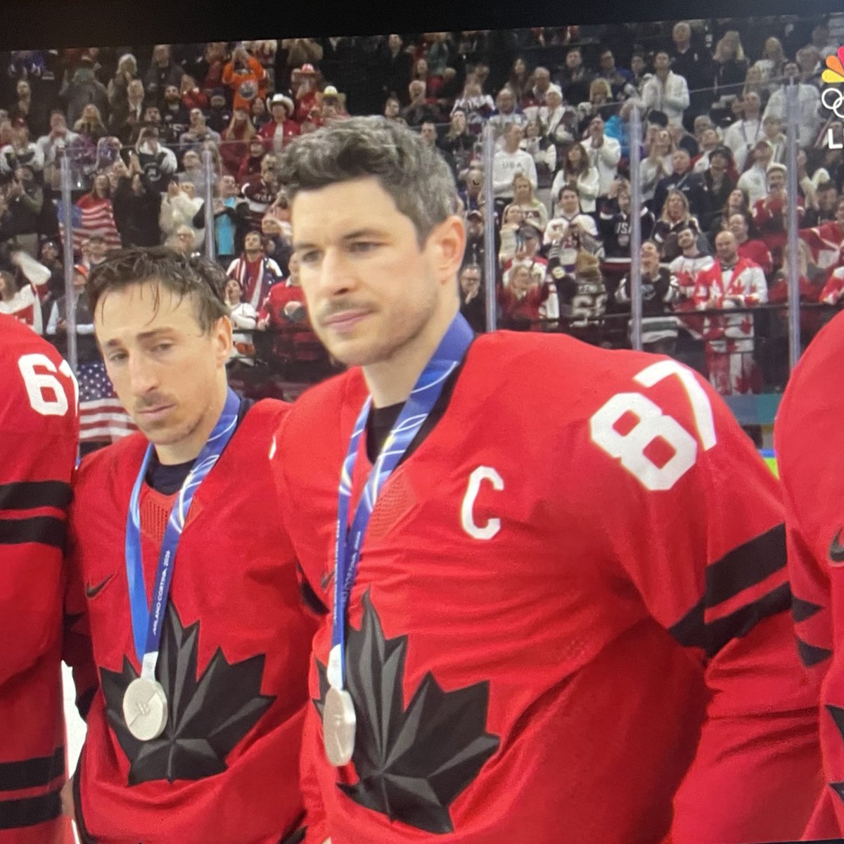 duhhmajo's tweet image. At least [car crashes] the silver medal [buildings collapsing] looks good with his hair #loveher