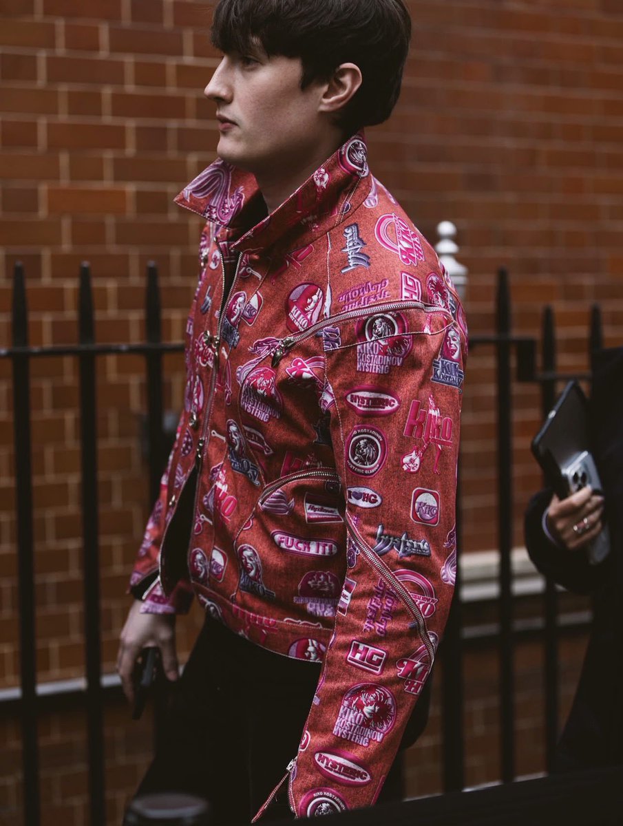 Got papped thinking about T Hex at fashion week