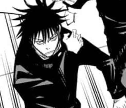 megumi getting his shoulder habit from toji