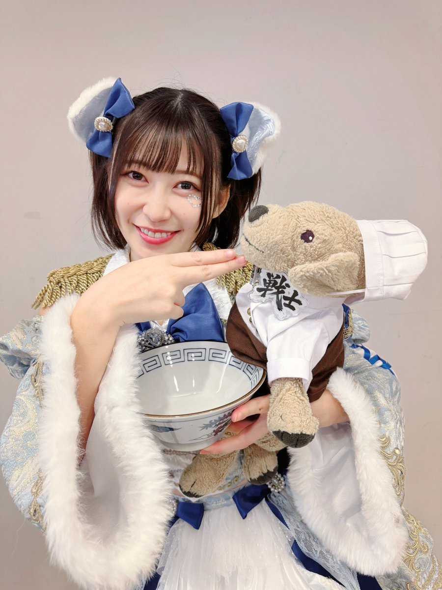 今日の思い出⑤】 入善ラーメンまつりでの戦利品 あおにゃんとの特典会