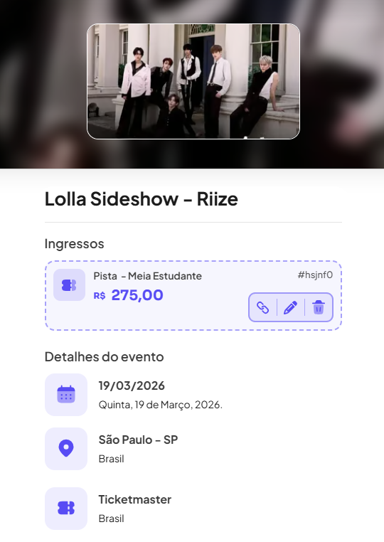 19luftballons's tweet photo. 🚨 VENDO INGRESSO RIIZE (19/03) 🚨

🎟️Meia-estudante
💰R$ 275,00 (Taxa descontada) 
🤝Venda pela BuyTicket (100% Seguro)

👉Link: https://t.co/R1jciP4BOG

Vendendo porque não vou conseguir ir pra SP na data 💔

RT aqui plsss pra me ajudar 😭🙏 https://t.co/HaJfDYE43x