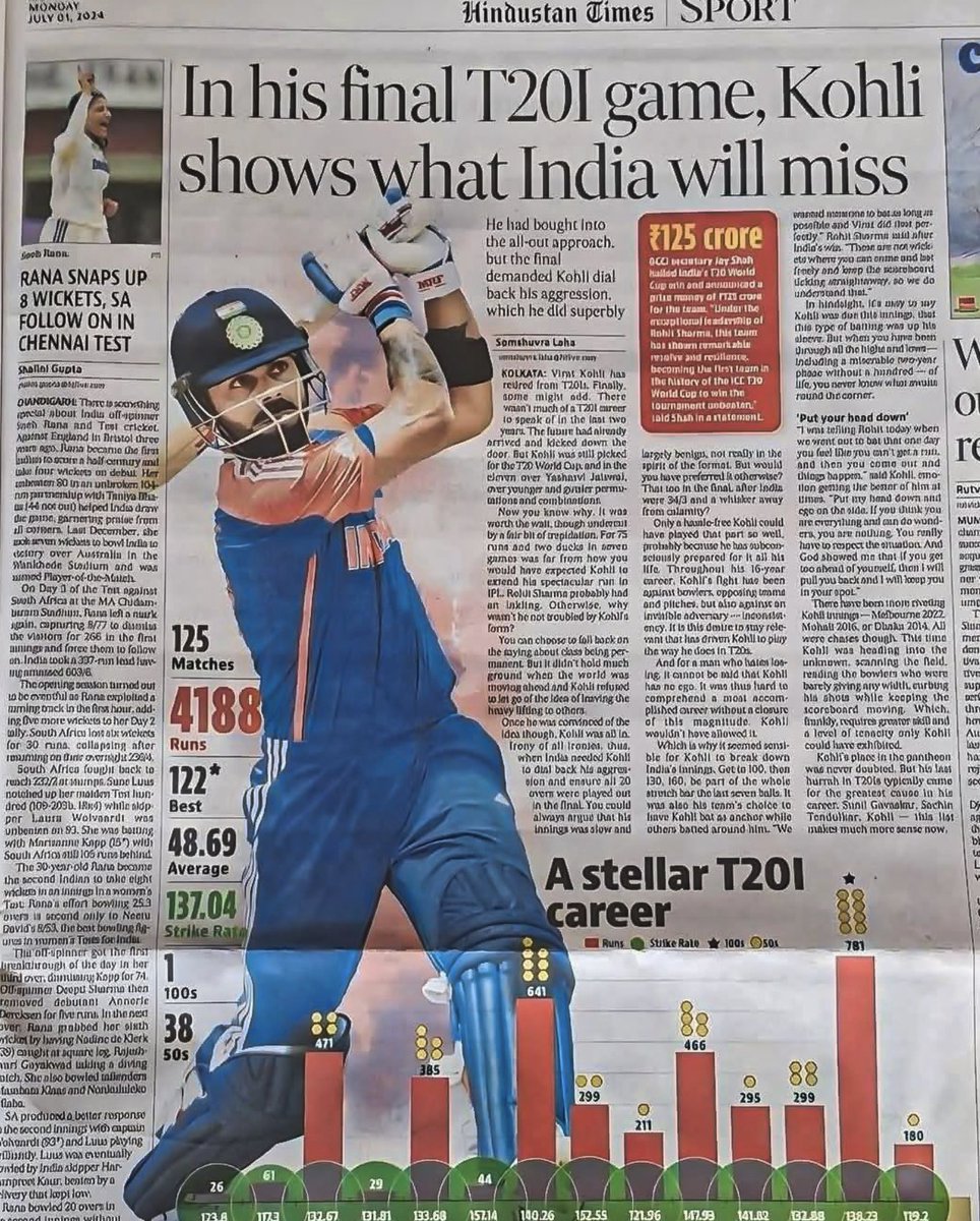 A headline that’s gonna hit not just for years to come but for an entire generation✍🏻