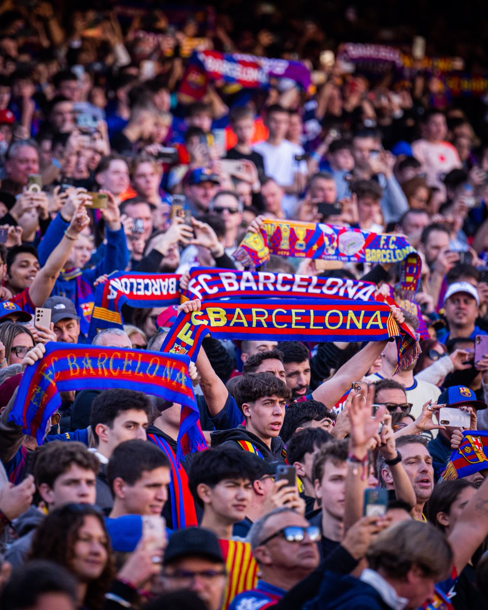 44,936 culers came today to the Spotify Camp Nou! Thanks a lot! 👏