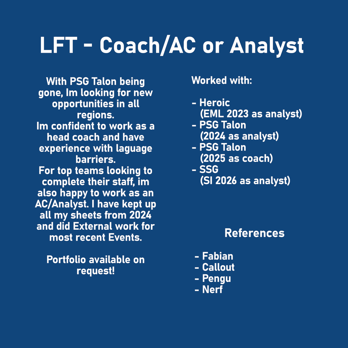 PSG | Jok3r tweet media