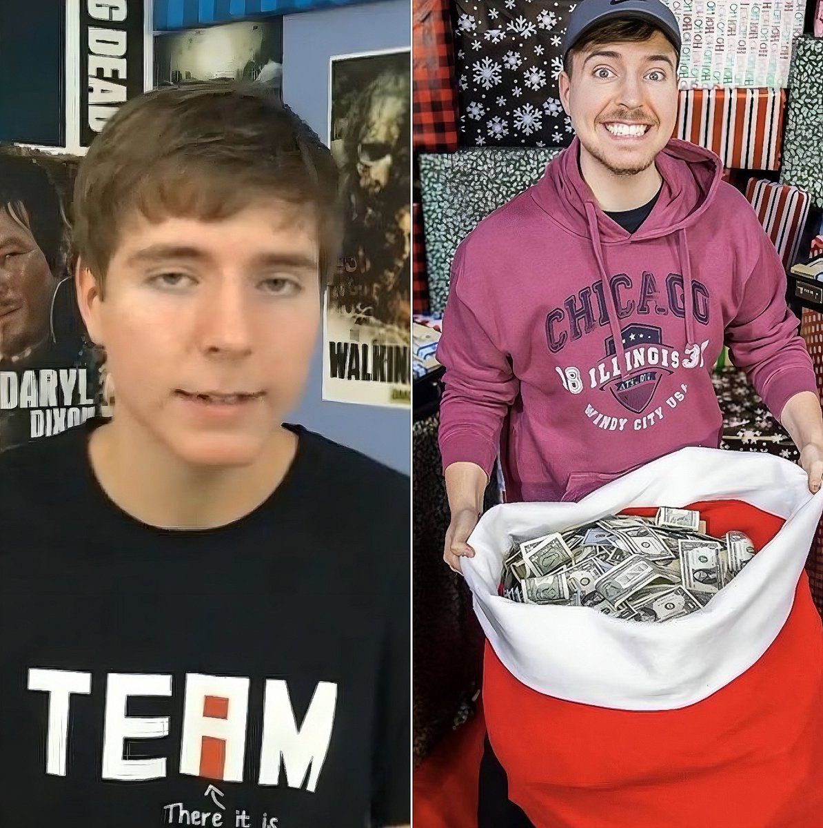Yep, about 460 and he only got 10,000 subscribers from that. Less than ...