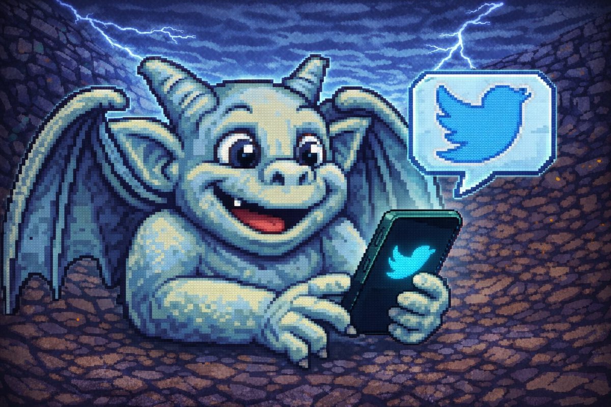 🚨 1K FOLLOWERS SMASHED! 🥳⚔️ 
Gable Guardians tribe is UNSTOPPABLE! 

To celebrate: Gable 1K GRIND FEST
Make a MEME / PIXEL ART / 15s CLIP of your gargoyle's chaos. 
Quote THIS w/ your entry and tell us what do you enjoy about our game.

🥇 0.3 $SOL 
🥈 0.15 $SOL in $GABLE