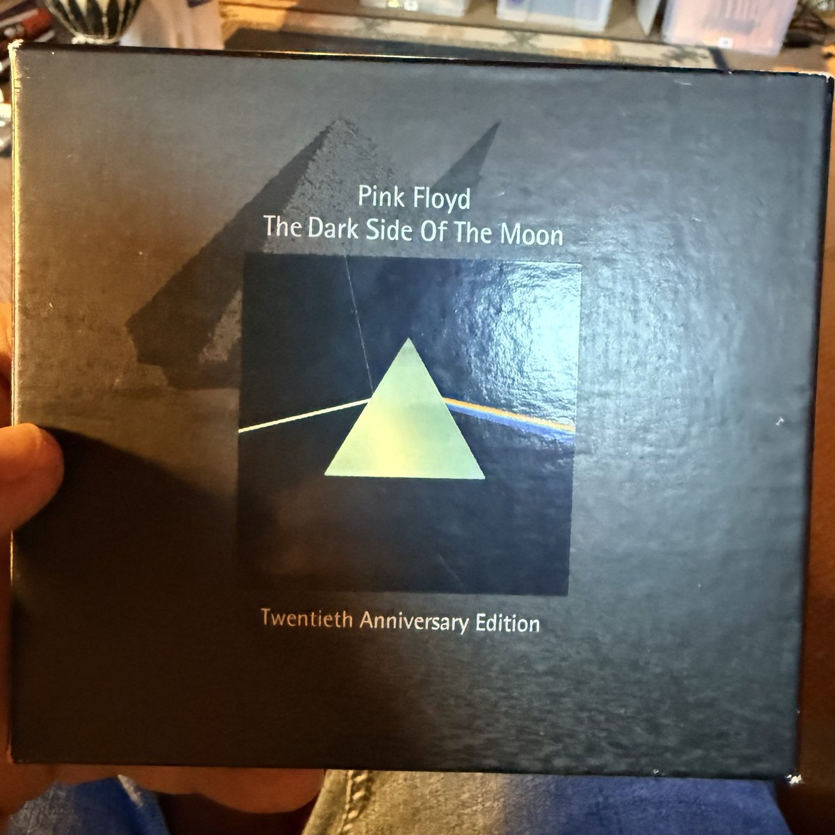 JonsVinyl's tweet photo. Pink Floyd Dark Side of the Moon
This time the twentieth anniversary edition. The latest US flight is to the dark side. 
@pinkfloyd #darksideofthemoon https://t.co/wXO6ySuUJ0