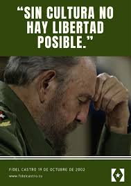 GladysArtemisa's tweet photo. "Sin cultura no hay libertad posible", afirmó el Comandante en Jefe Fidel Castro,al intervenir en un encuentro con escritores, editores, periodistas y Premios Nacionales de Literatura y Ciencias Sociales en el Palacio de Convenciones de La Habana.
#100AñosConFidel
@DiazCanelB https://t.co/HySZJ464wf