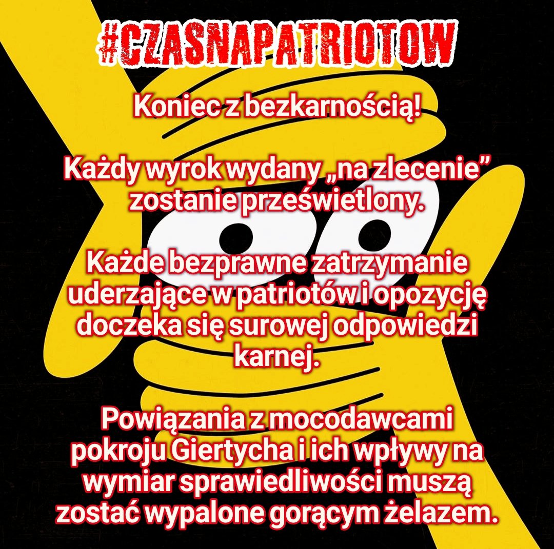 Piotr57663004's tweet photo. #CzasNaPatriotow 🇵🇱
#TerazQrwaMy
#PolskaSilna
​#NowaEnergia
​#Patrioci
​#Duma
​#BiałoCzerwoni
​#NaszaKolej
#MakePolandGreatAgain https://t.co/euSRSclxDx