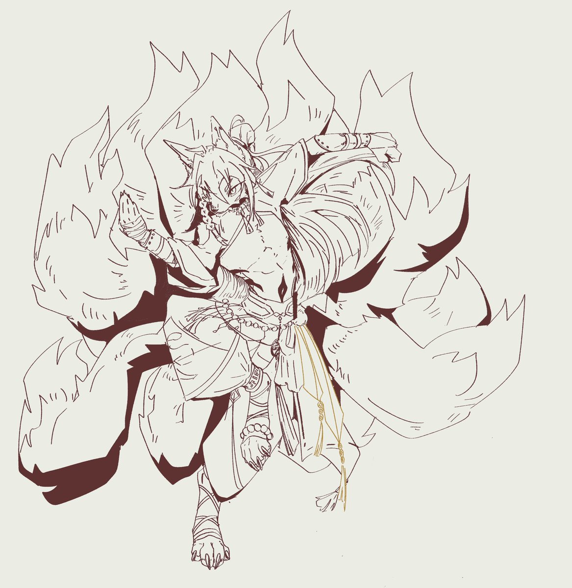 九尾风吟 tweet media