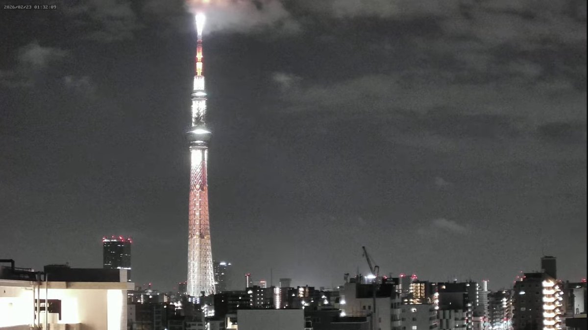 4K🎥ライブカメラ配信中 「スカイツリーのある景色」 tweet media