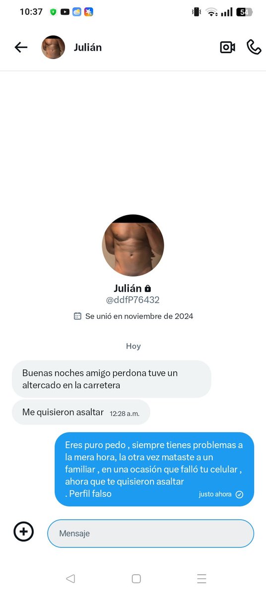 pareja en los 30s tweet media