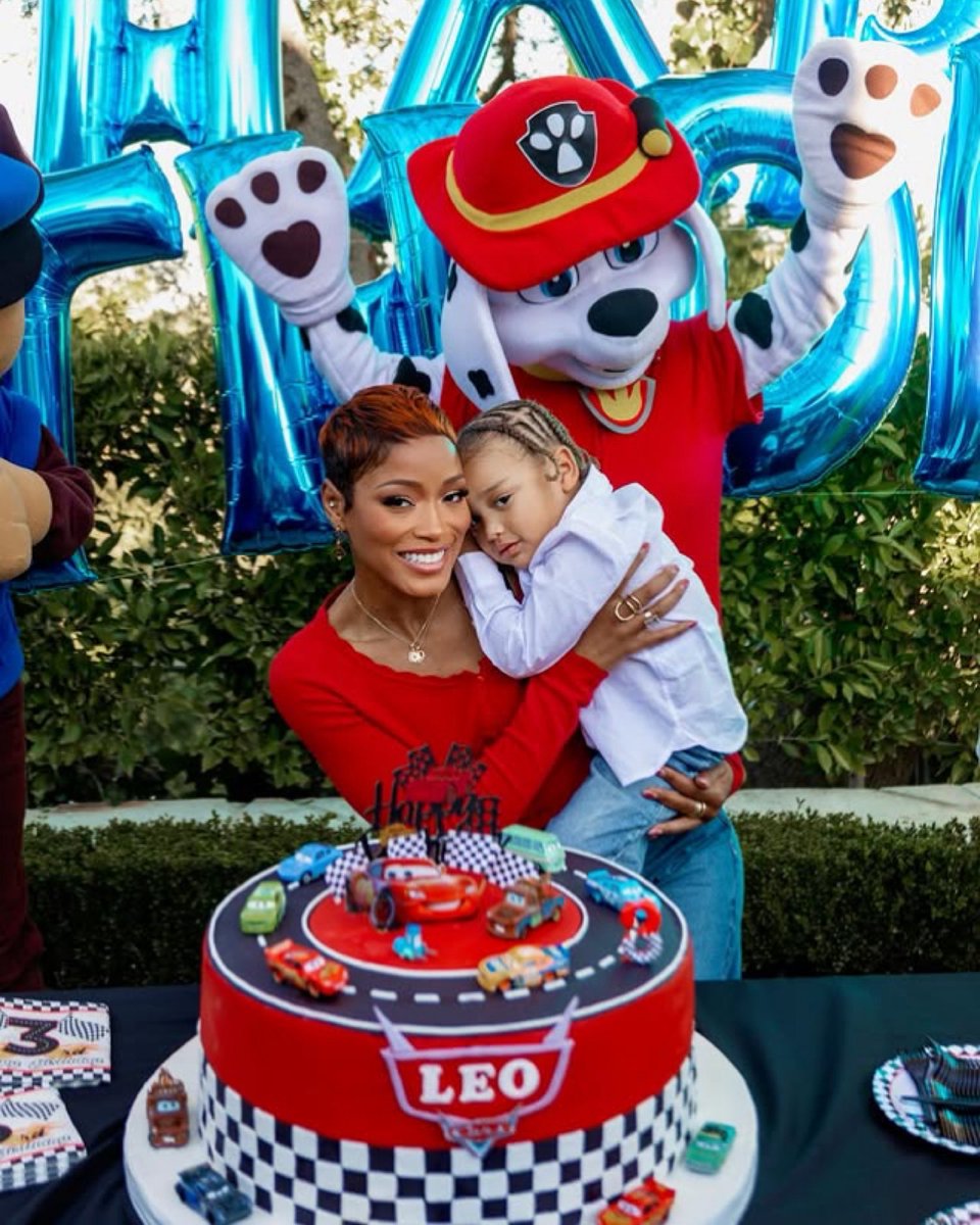 Keke Palmer celebrated her baby boy Leo’s 3rd birthday. 🎉