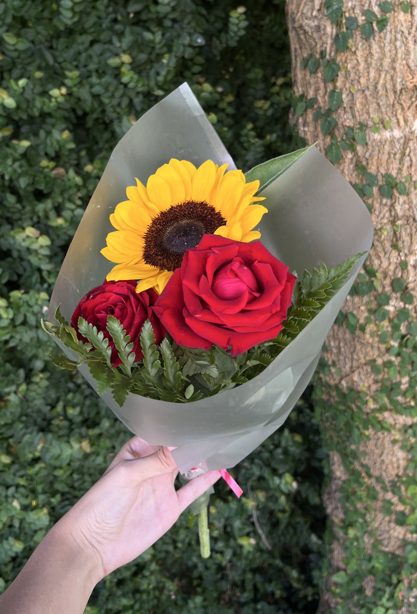 Mi novio en la primera cita me pasó a buscar con un ramo de rosas y un año después me las sigue regalando siempre que puede.