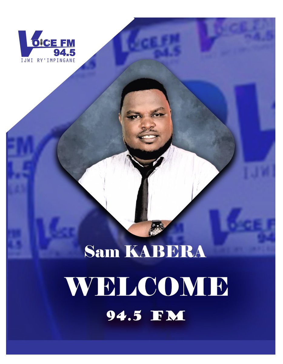 VOICE_FM_RWANDA's tweet photo. The family is expanding! We are excited to welcome our  journalists.
Stay tuned for even more reliable and up-to-date news.

@SamKabera
@DeboraIRAKOZE https://t.co/Mk5ZUphrKh
