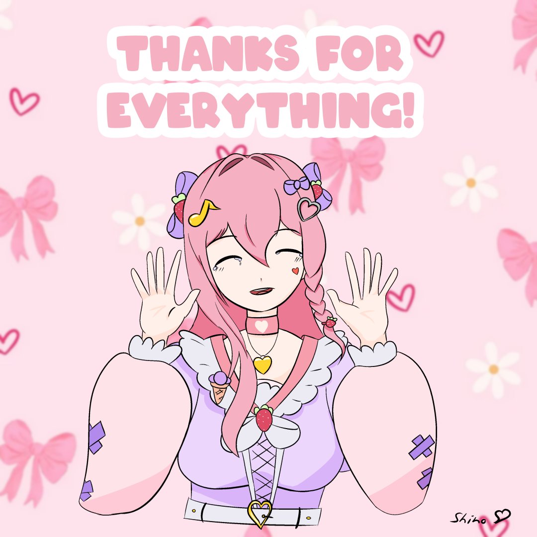 For my lovely snack <a href="/sagikiihori/">sagiki 🍰 🎶 22/2 FINAL STREAM</a>! Thanks for being you! Lots of love always, see you next time when the snack shop is open again 💝