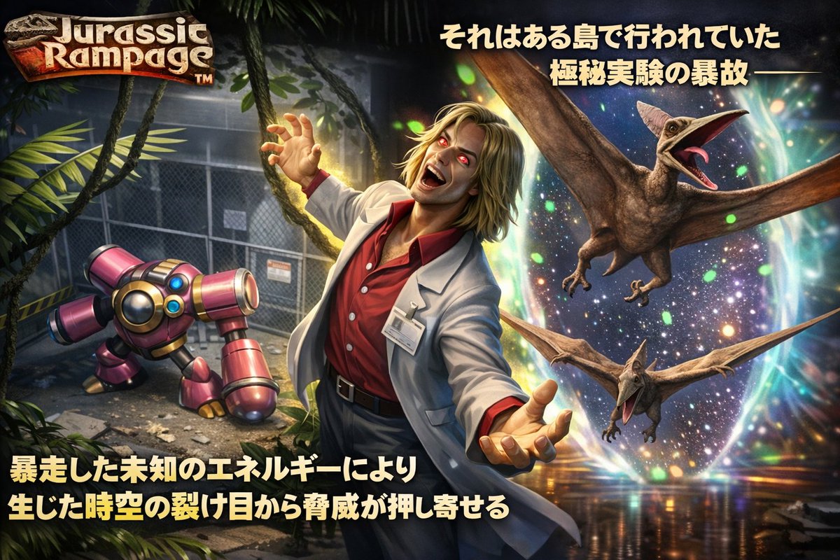 Capcom #Dinocrisis #ディノクライシス #Jurassicrampage #teppen Dr
