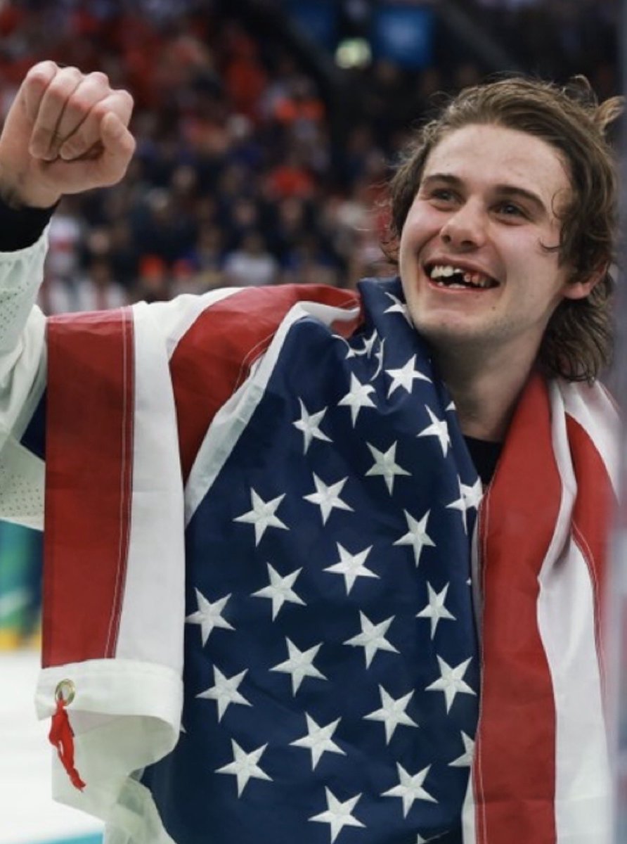 Jack Hughes has his iconic photo.