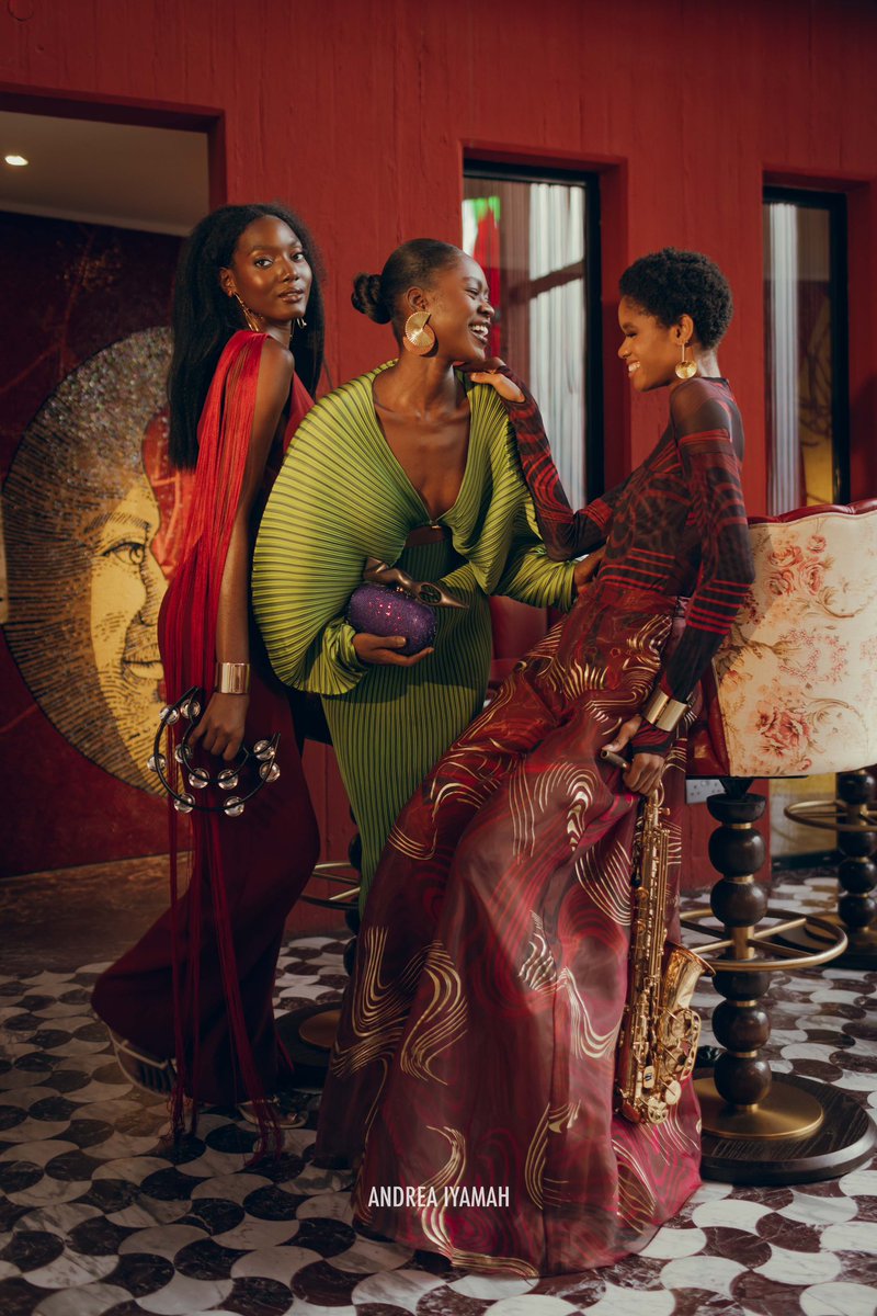 KashFaje's tweet photo. New photography campaign for ANDREA IYAMAH https://t.co/Kou5H8veIH